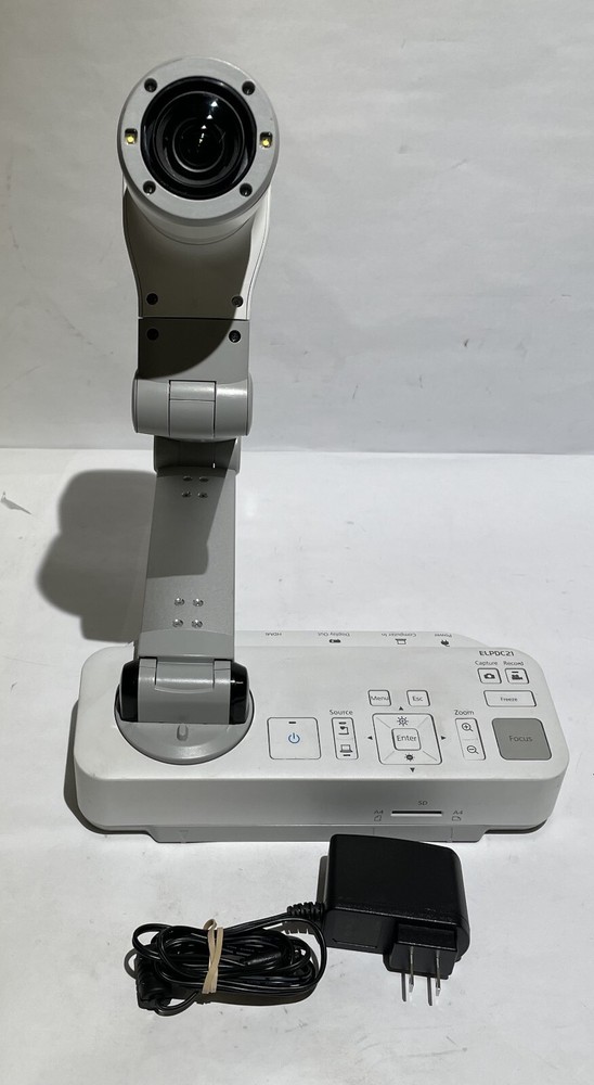 Epson ELPDC21 Full HD 1080p HDMI Digital Document Camera - NO REMOTE - Used
