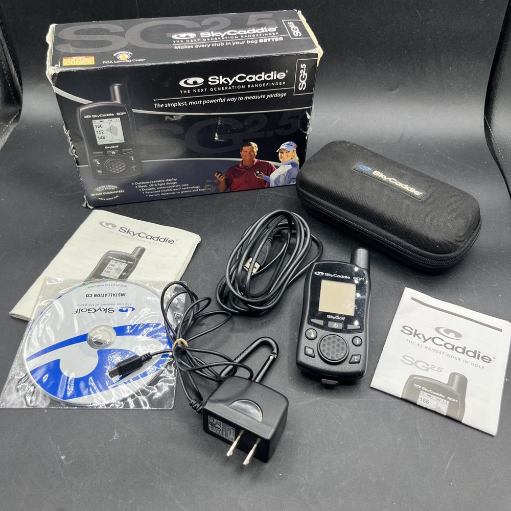 SkyGolf SkyCaddie  SG 2.5 in Box - GPS course yardage Device