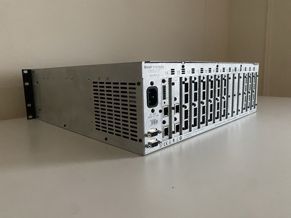 Biamp Tesira SERVER-IO Pro Audio DSP Server - Rack Mount