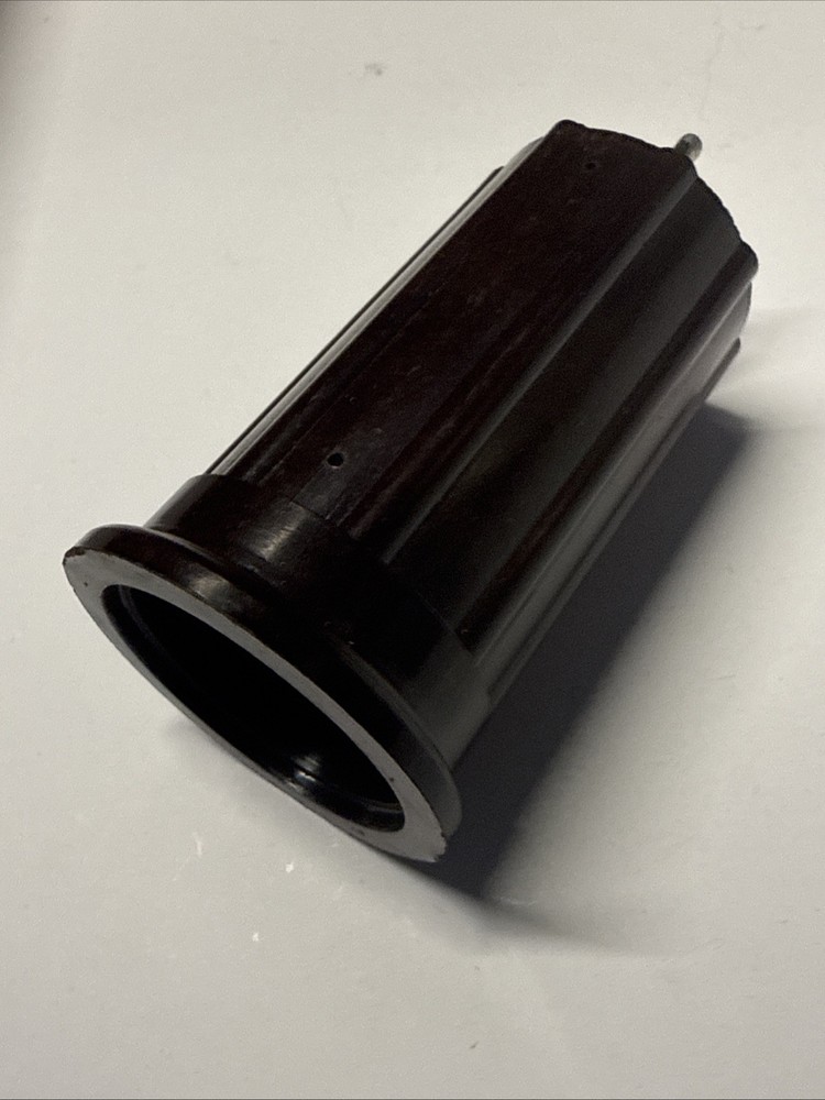 4 pin plug-in coil form by BUD USED DARK BROWN