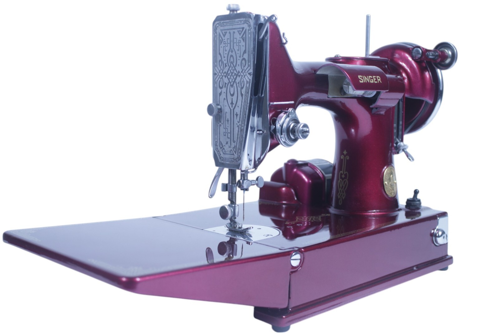 Singer Featherweight 221 Sewing Machine Custom Painted Color of Choice