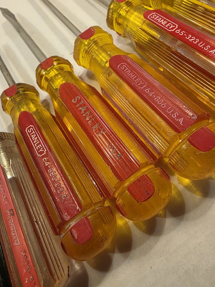 7 Stanley Screwdrivers USA