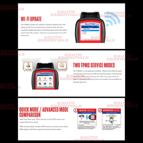 2025 AutelMaxiTPMS TS508WF Programming/Relearn/Activation/Reseat/Diagnostic Tool