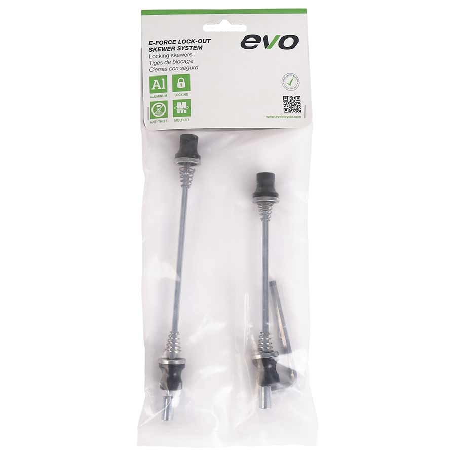 New Evo E-Force Lock-Out Wheel skewers