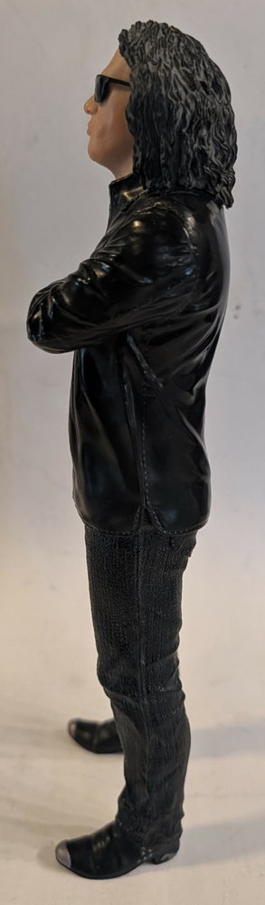 KISS GENE SIMMONS ACTION FIGURE and COIN From The Vault MEZCO Sealed New