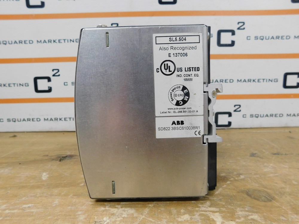 ABB SL5.504 Power Supply E137006 used JNC
