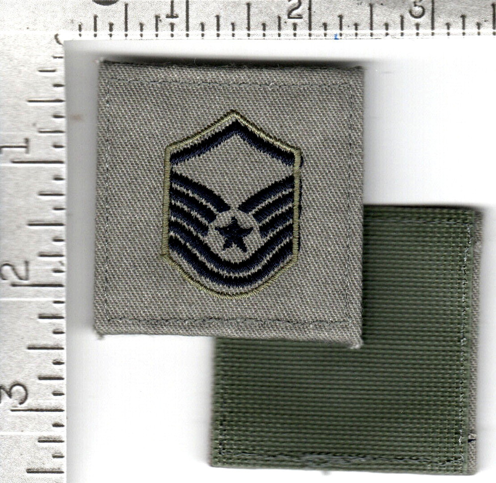 USAF patch chevron (circa 2011-2021) - Master Sergeant ABU GORETEX Jacket Tab