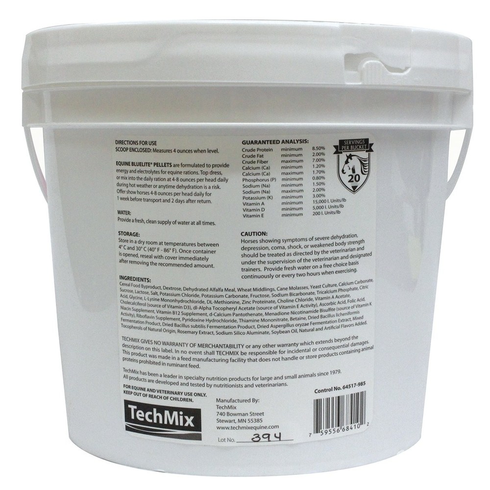 Equine BlueLite Pellets 5lb 5LB