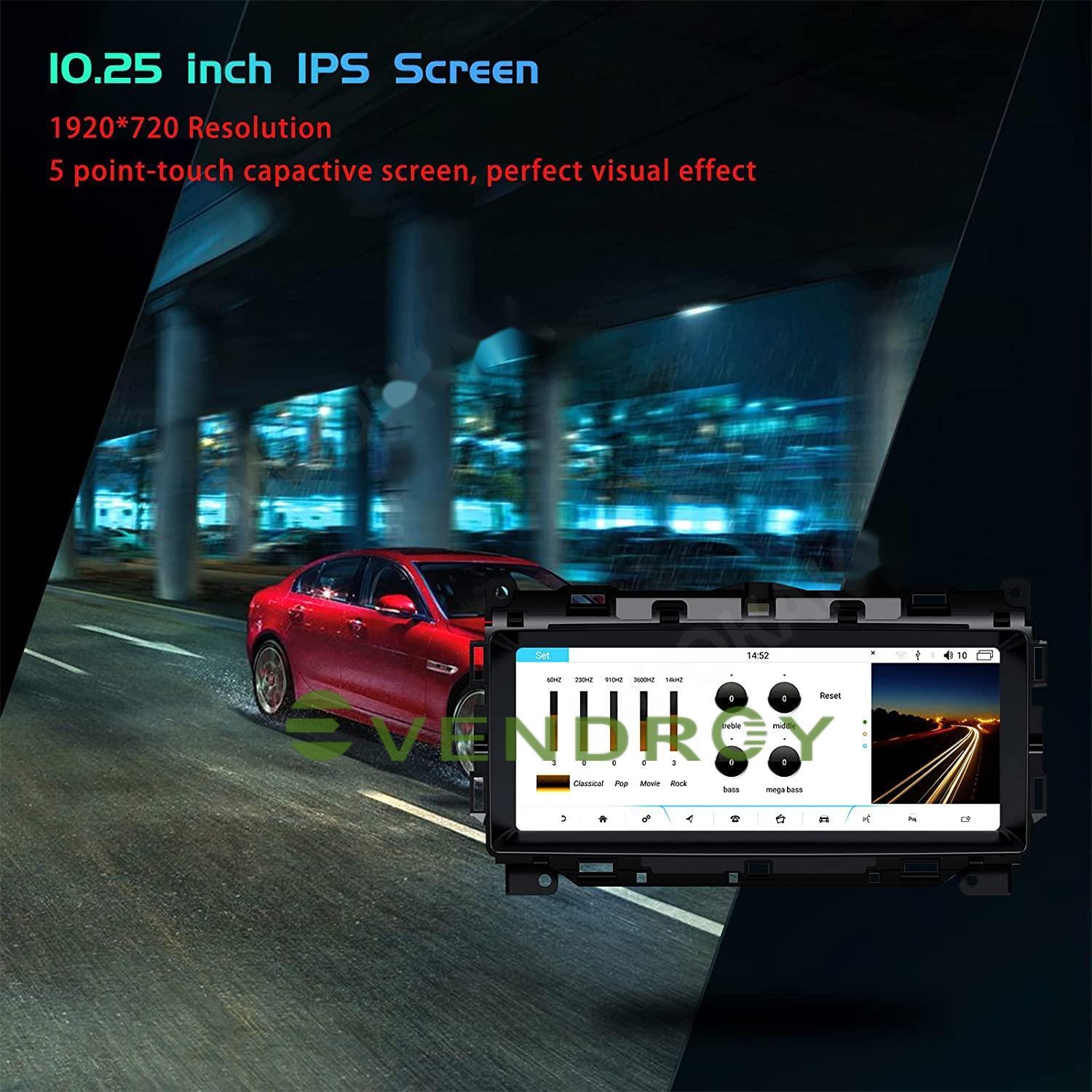 10.25"Car Radio GPS Navigation Carplay touch screen for Jaguar F-PACE 2016-2019