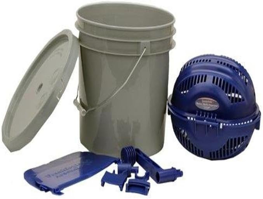 Rotary Sifter Media Separator With Bucket 3 1/2 Gallon Adapter Roloading Durable