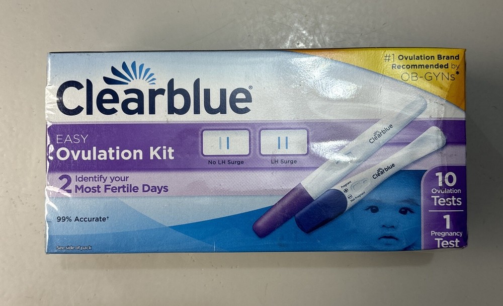 Clearblue Easy Ovulation Kit Complete Pregnancy Kit New In Box
