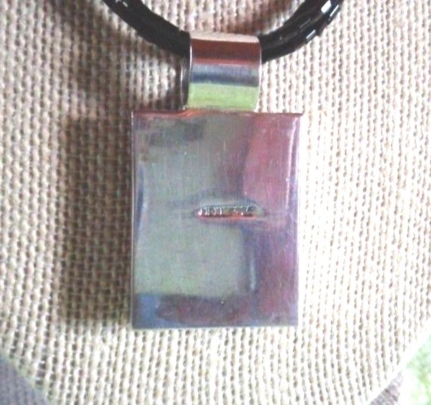 SOUTHWEST STERLING MULTI GEMSTONE PENDANT