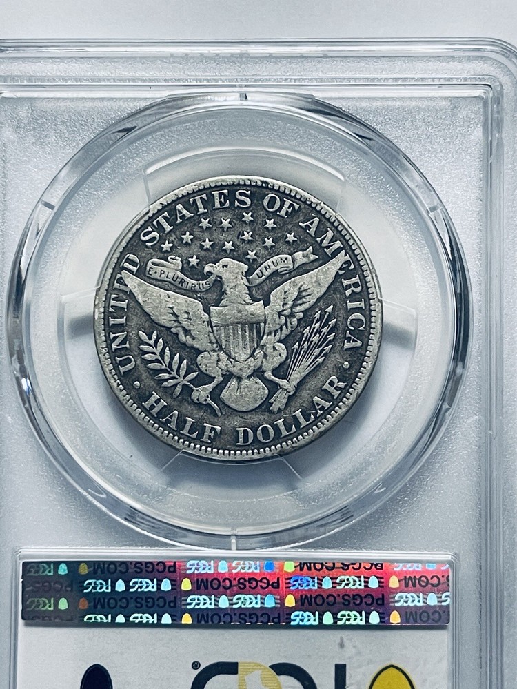 1907 Barber Half Dollar PCGS VG08