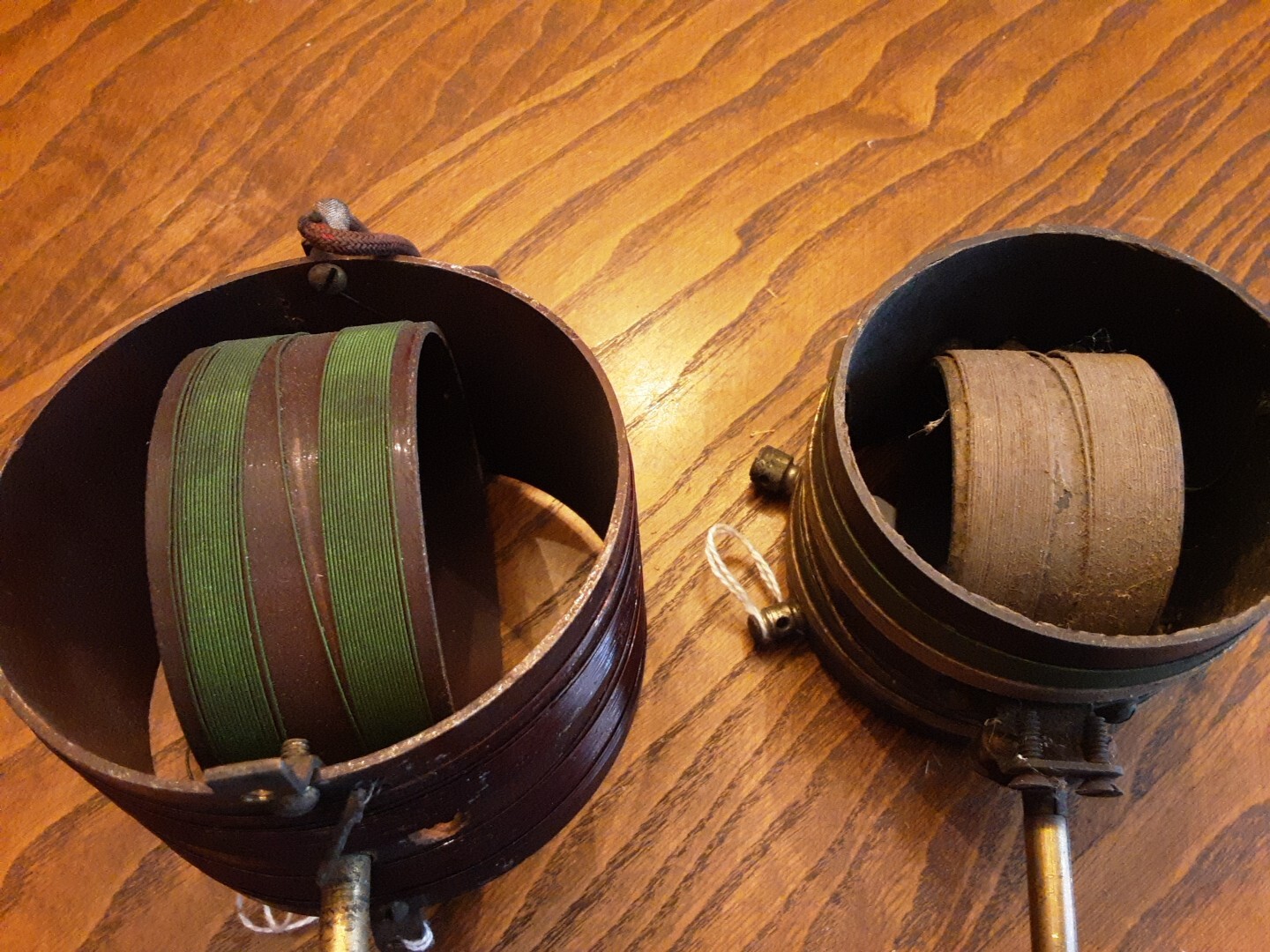 Early 1900s Variometer Variocoupler Lot Used Radio Parts