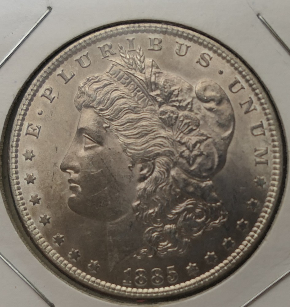1885 Morgan Silver Dollar Uncirculated