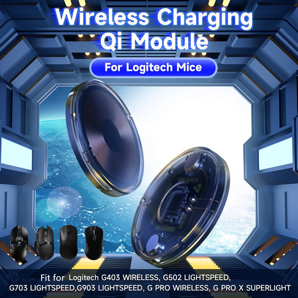 Wireless Charging Receiver Module For Logitech Mouse G403 502 903 GPW G PRO