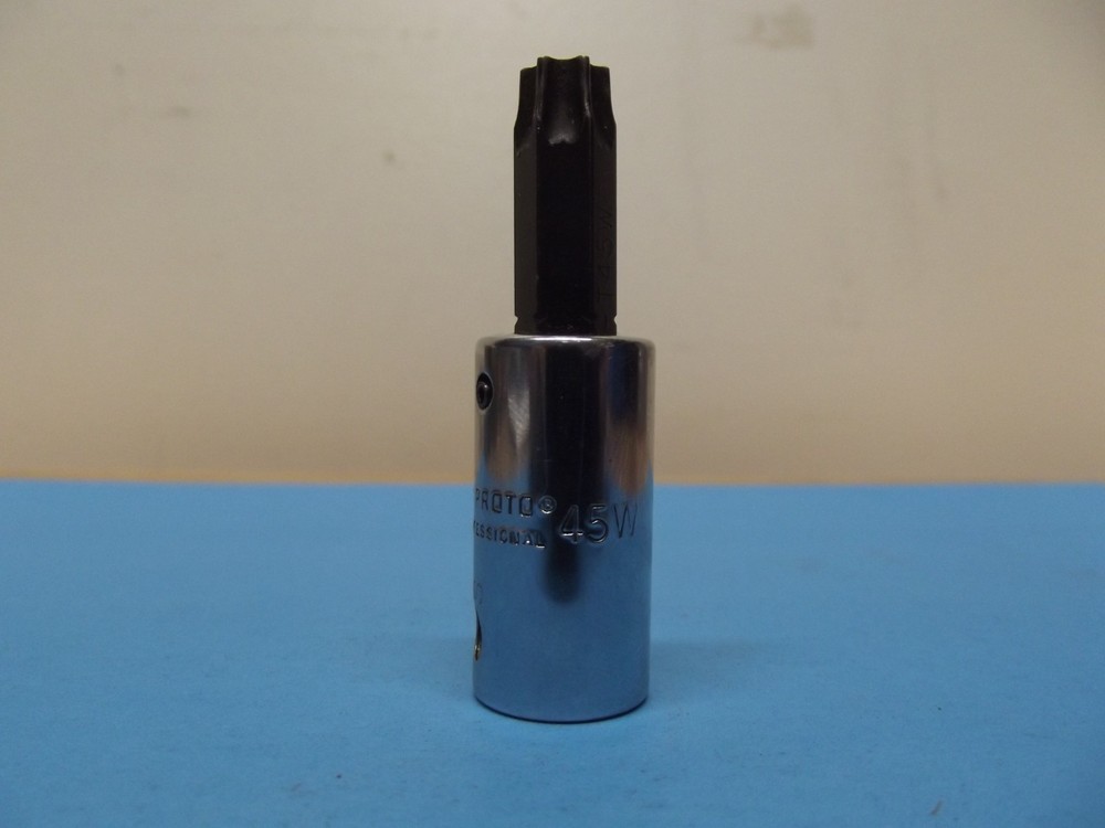 PROTO 3/8" Drive T45 Torx Bit Socket T45W