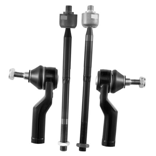 4pcs Front Inner & Outer Tie Rod Ends Kit Compatible with 2013-2018 C EV800898