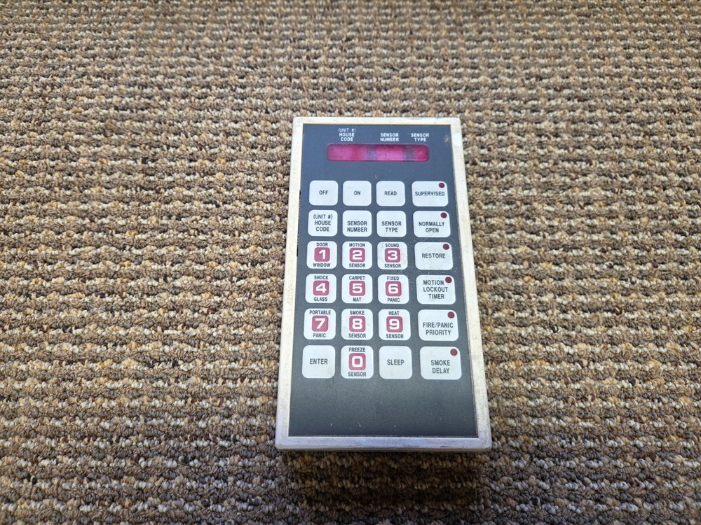 GE ITI SX-V Handheld Security System Programmer 60-371 (no cable)