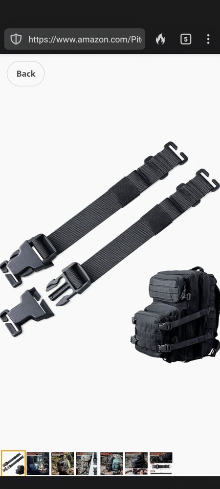 Extra Set Backpack Straps