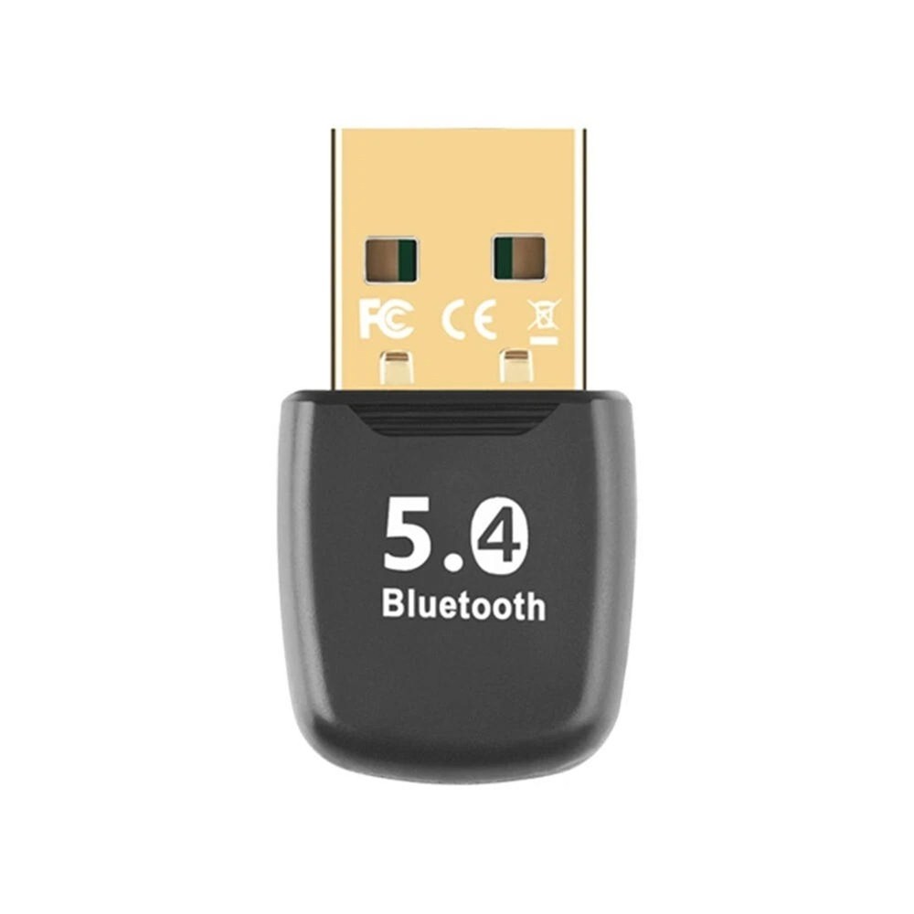 USB Bluetooth 5.4 Adapter for PC Laptop with A2DP HSP AAC AVRCP HID Support