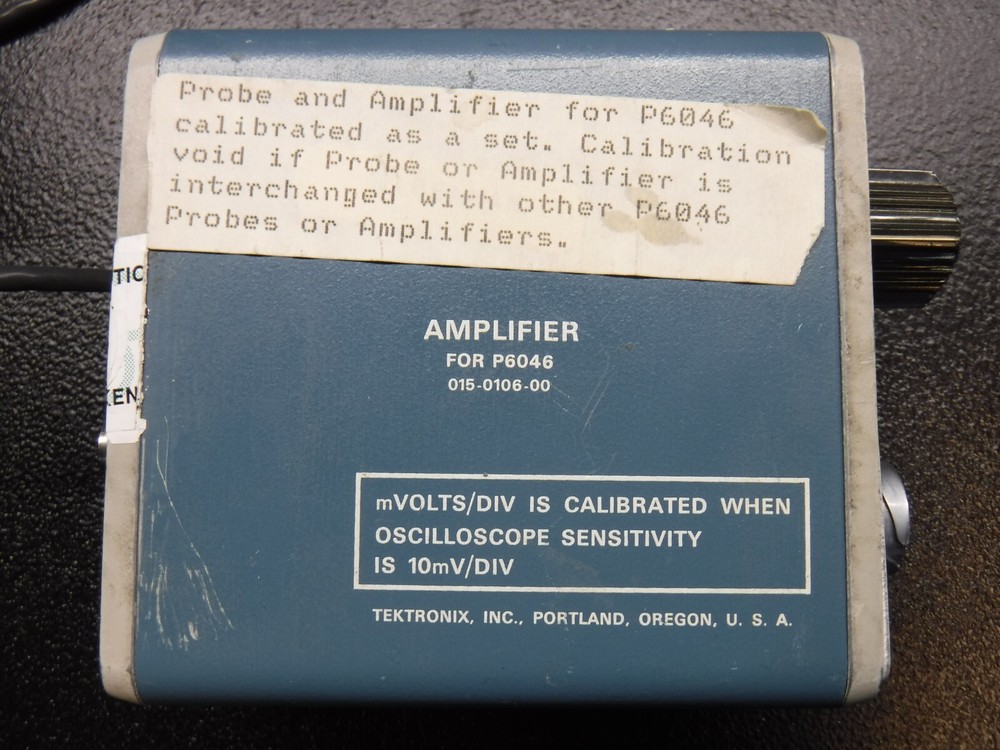 Tektronix P6046 Amplifier/Power Supply