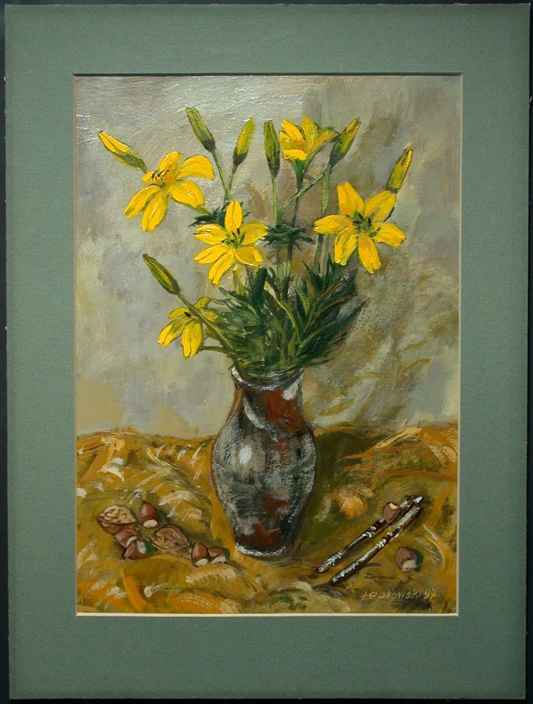 Andrzej Lepkowski (1925-2015) Flowers.