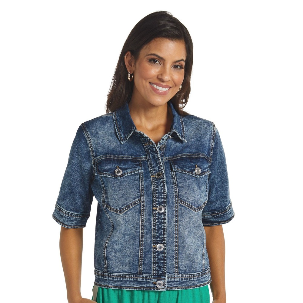 Masseys® Short Sleeve Jean Jacket