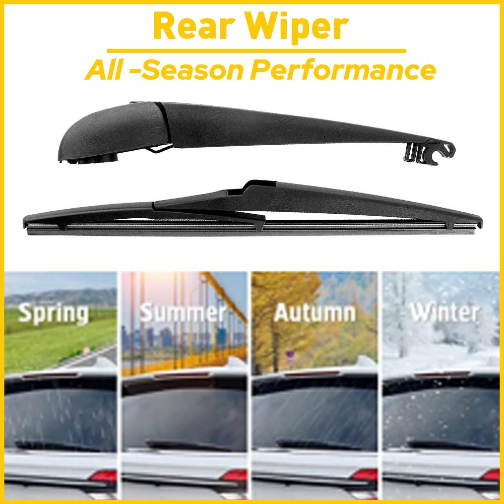 For 2011-2019 DODGE Rear DURANGO Windshield Wiper Arm & Blade Set Replacement