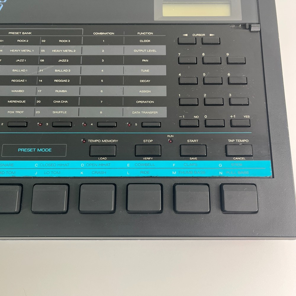 KORG DDD-5 Drum Machine Rhythm Machine Dynamic Digital Drums - Tested & Working