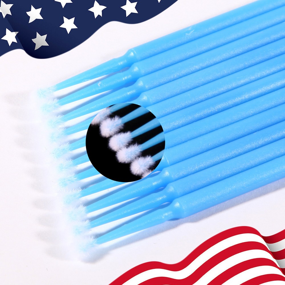 400 Microbrush Micro Brush Applicator Tips (Regular, Fine, Super Fine) Dental US