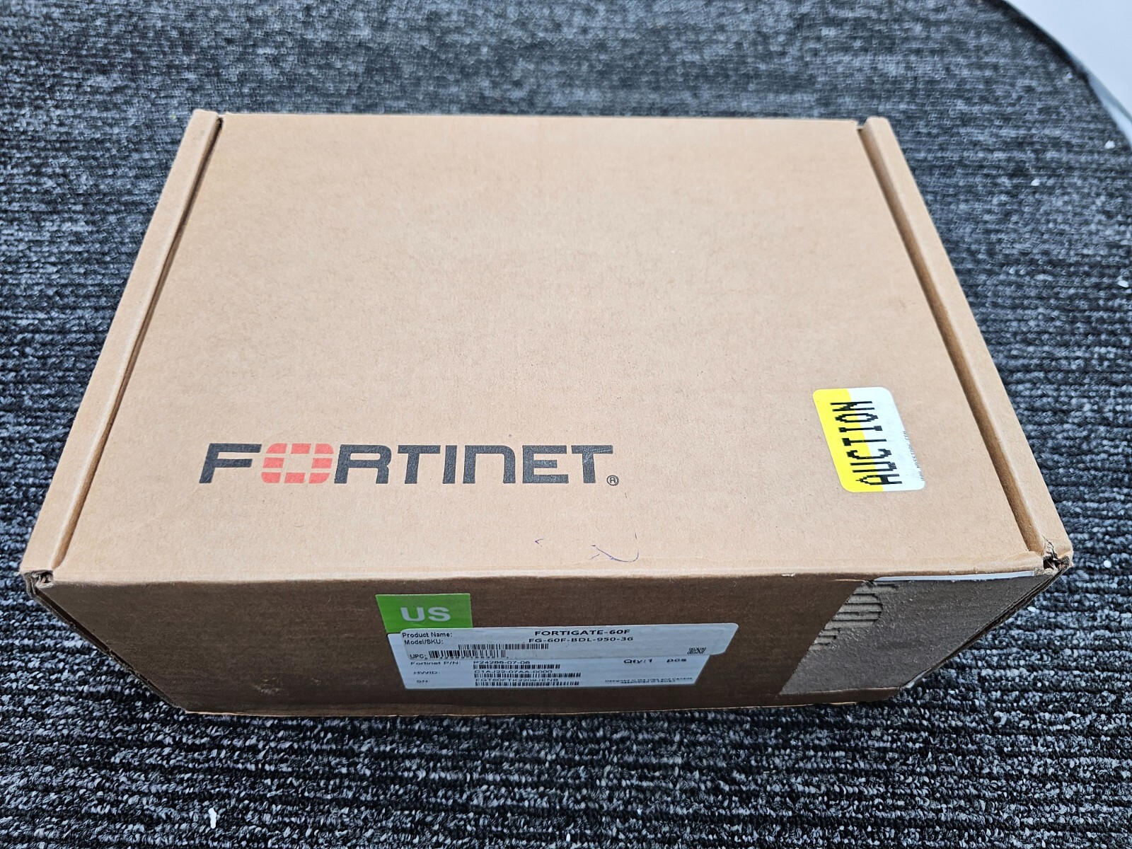 Fortinet FortiGate FG-60F Network Firewall Switch FG-60F-BDL-950-36