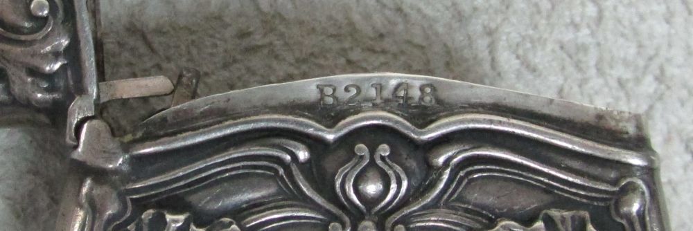 GORHAM STERLING SILVER ART NOUVEAU MATCH SAFE