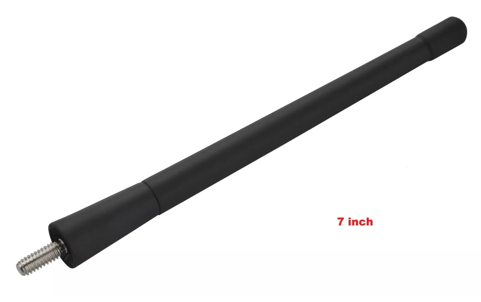 7" Short Black Rubber Antenna Mast Radio AM/FM for Chevrolet Silverado 2006-2025