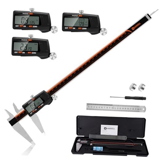 Digital Caliper Measuring Tool with Large LCD Screen—Electronic 12 Inch