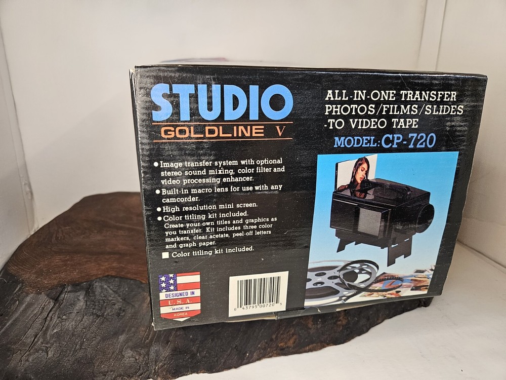 VINTAGE VIDEO TRANSFER SYSTEM STUDIO V GOLDLINE MODEL CP-720