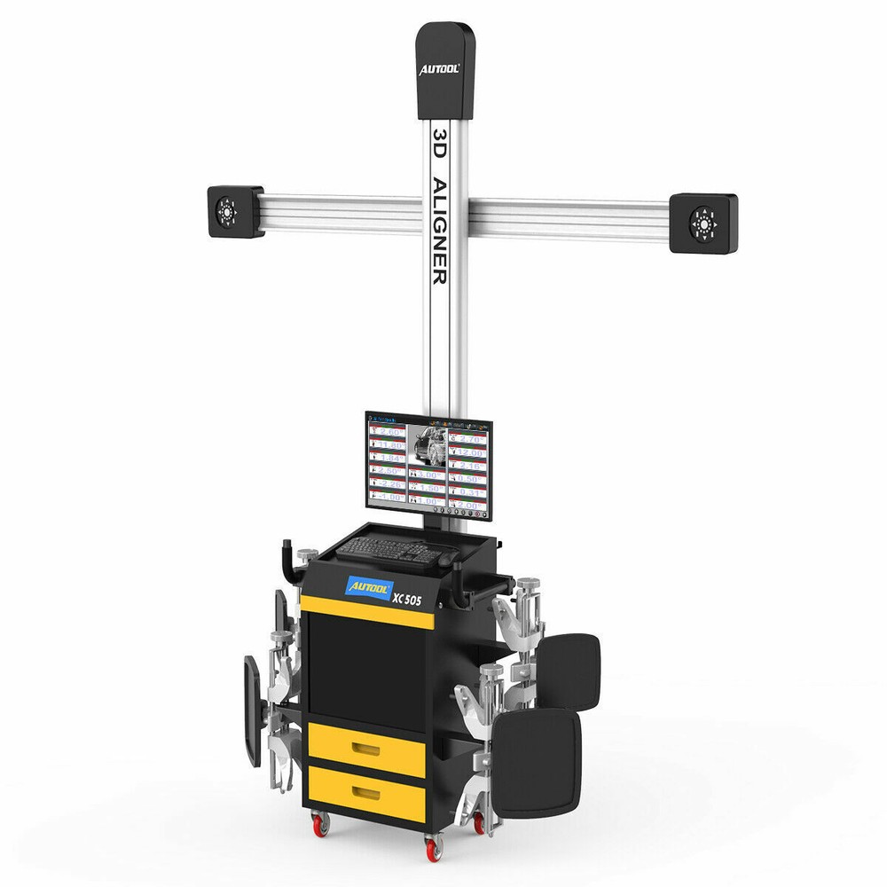 3D Wheel Alignment Machine Garage 4-Wheel Tire Aligning System Fully Automatic