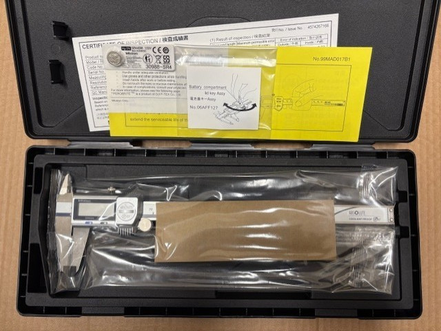 Mitutoyo 500-734-20 Coolant Proof Caliper 0-8"/200mm Range-Jaws