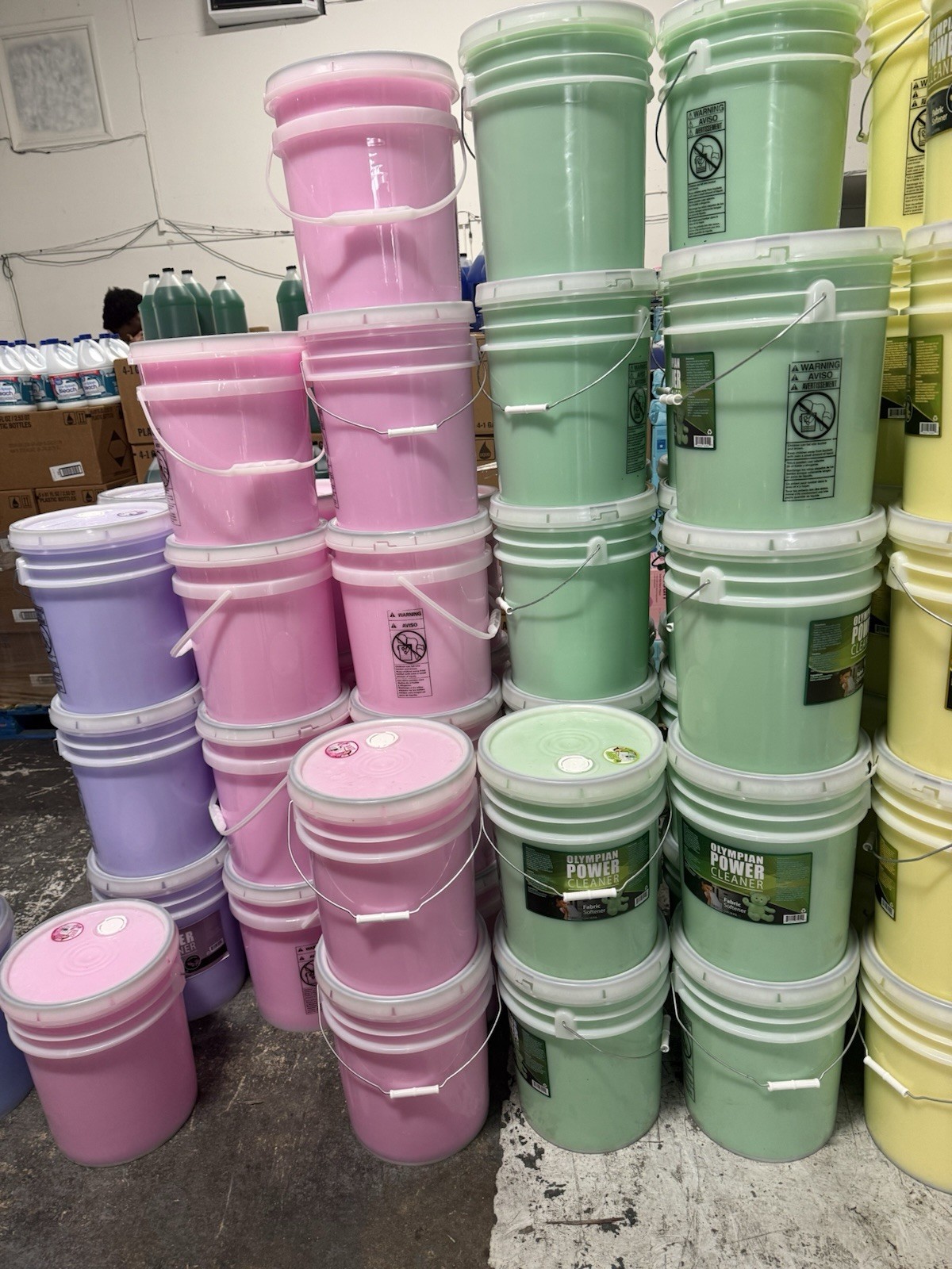 Liquid laundry detergent 5 gallons