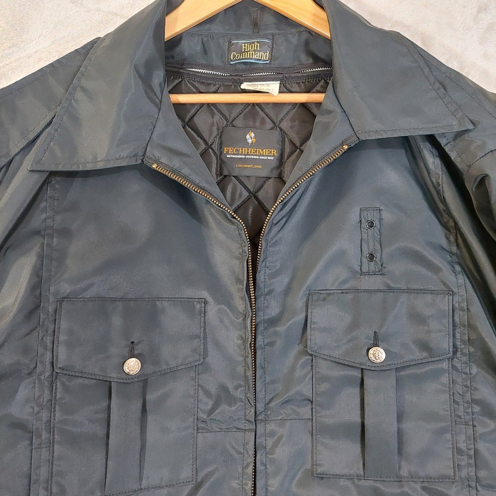 Fechheimer High Command Jacket removable Quilted Lined Workwear Uniform Coat 56L