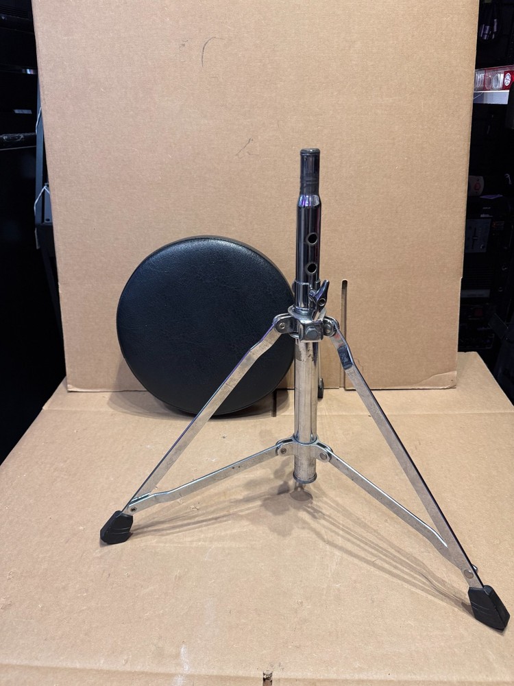 🥁 Round Top Drum Throne Used – Unbranded