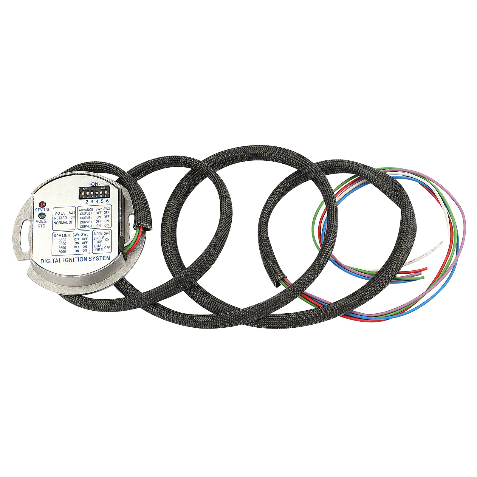 Single Fire Programmable Ignition Coil Kit For EVO Big Twin XL Sportster 53-660