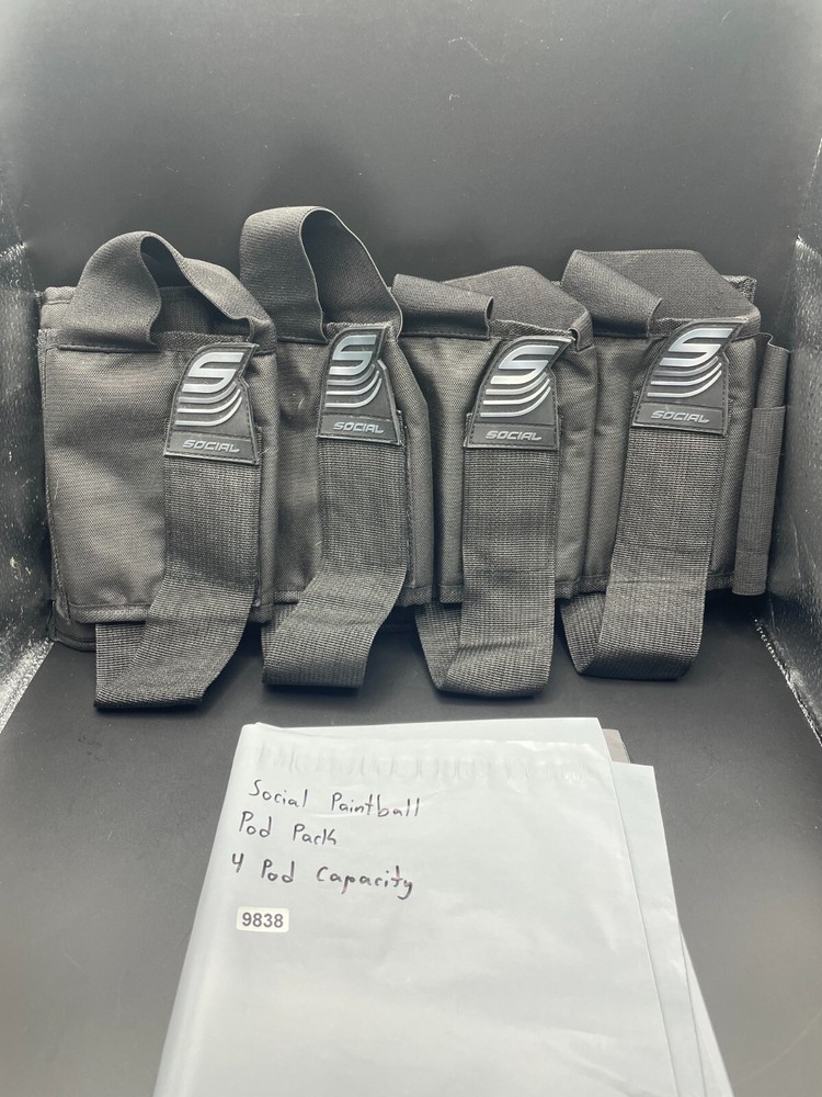 Social Paintball Pod Pack 4 Pod Capacity