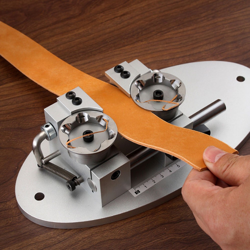 Leather Belt Side Edge Chamferer Cutter Trimming Machine