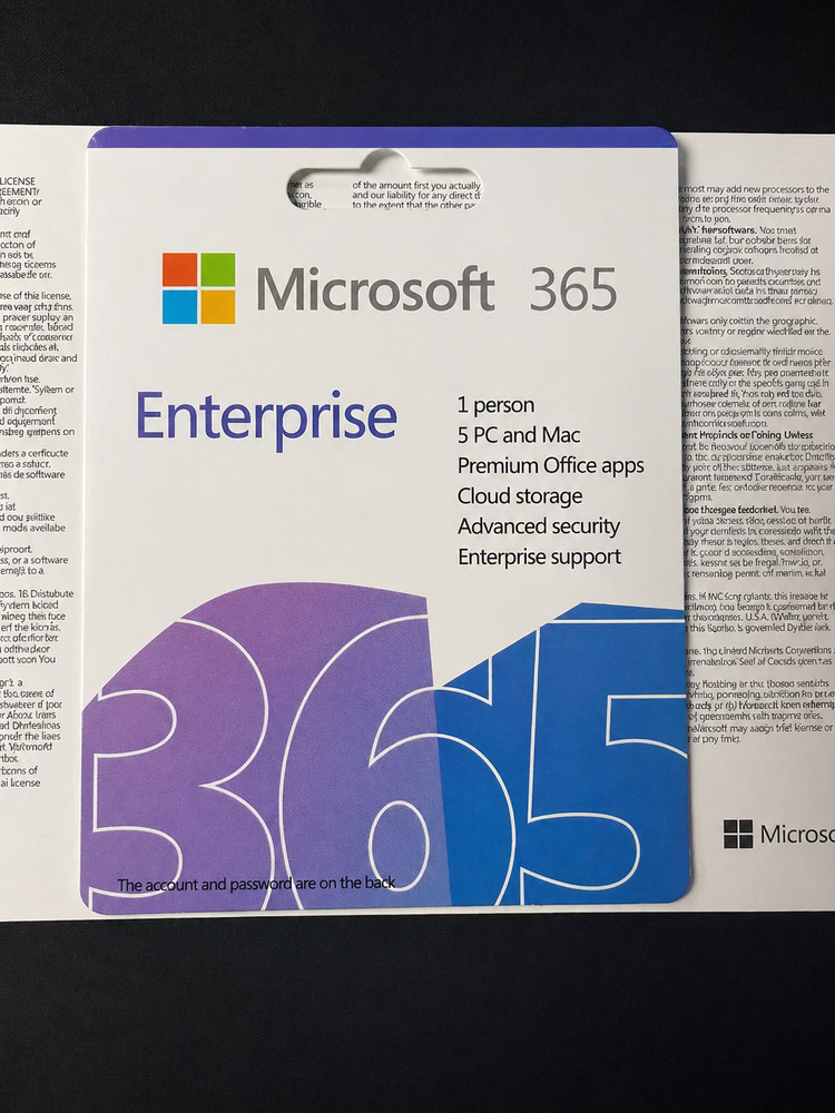 MS OFFICE 365 ENTERPRISE LIFETIME ACCOUNT - PC & MAC