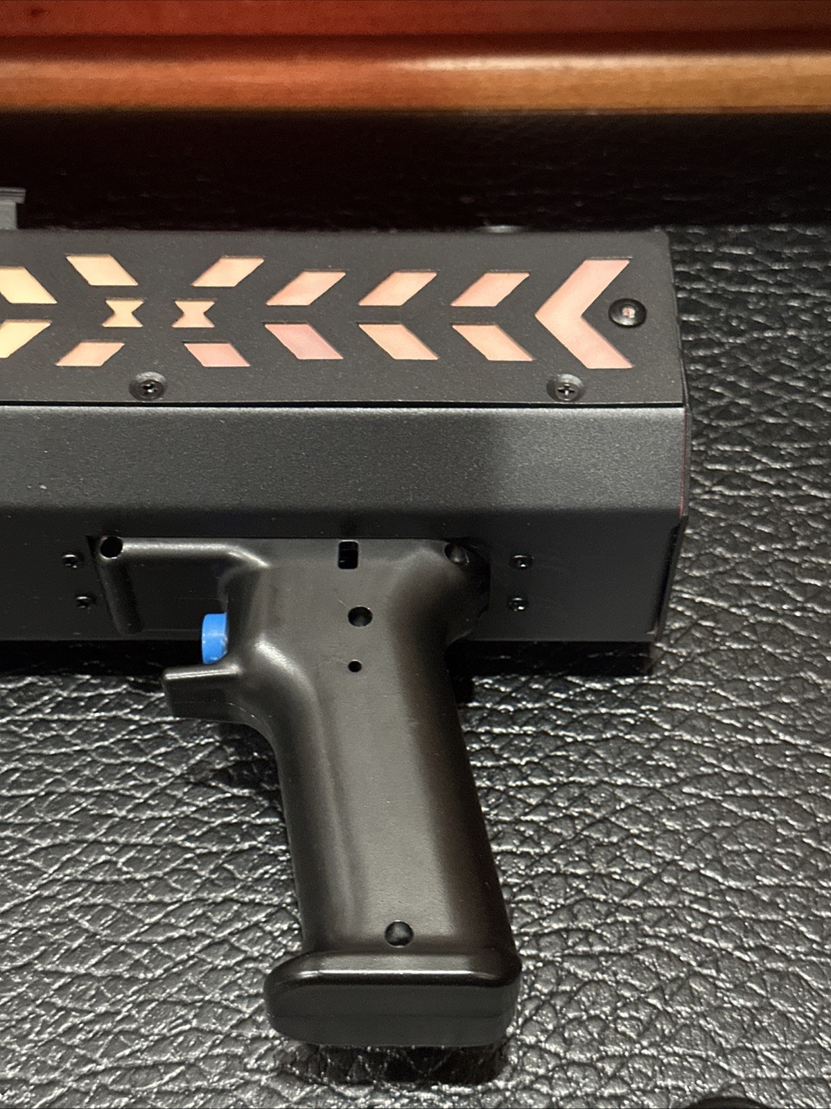 SHEHDS Rechargeable RGB Confetti Cannon w/ LED Effects 20-26ft Party Event