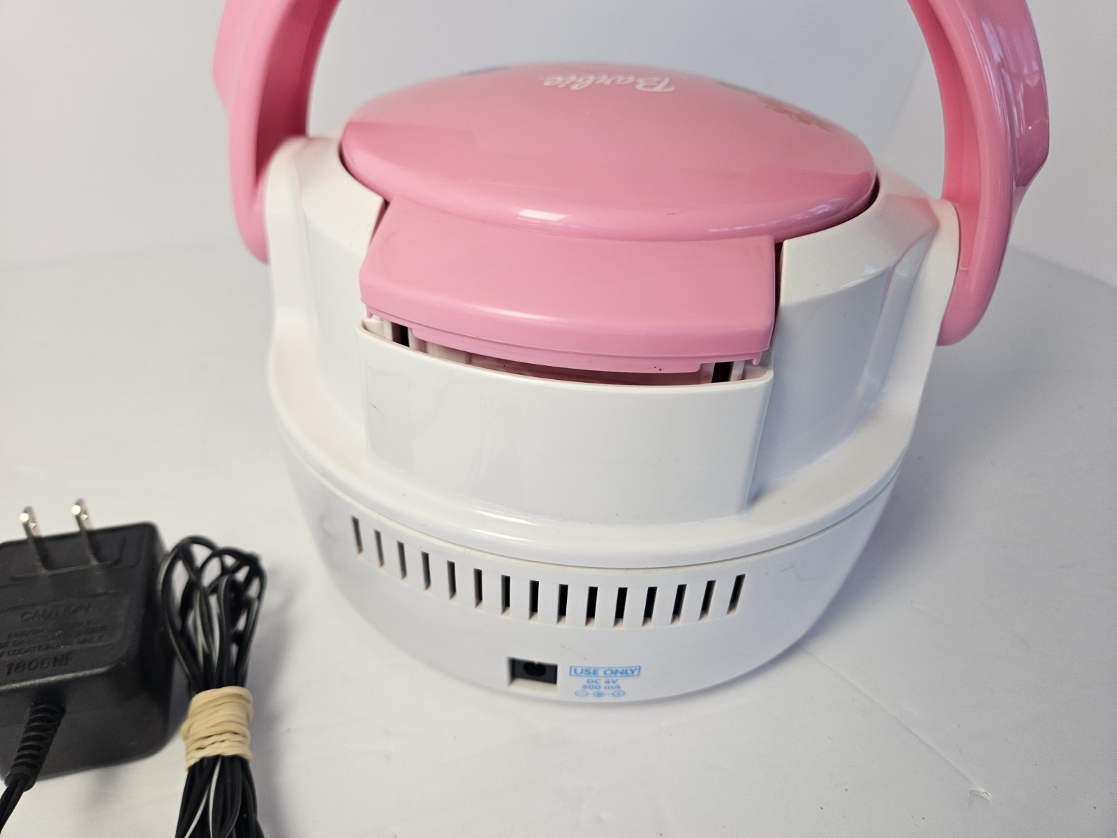 Vintage 2003 Barbie Mattel Karaoke Sing With Me CD Player WORKING TESTED