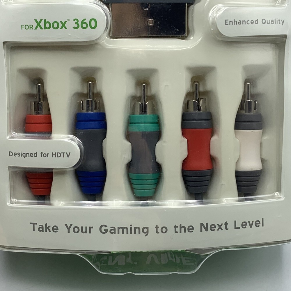 Psyclone Essentials XBox 360 HD Component AV Video Cable Optical Audio SEALED