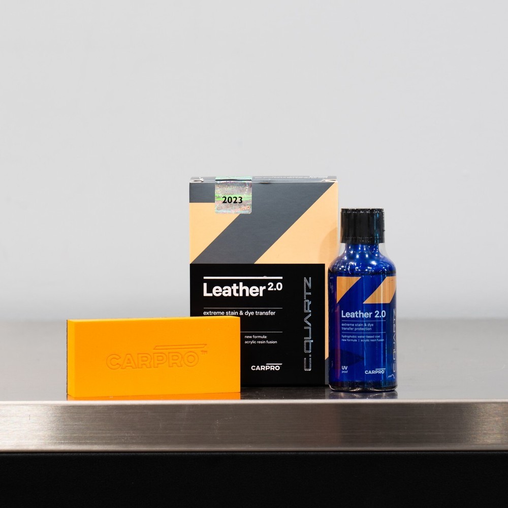 Carpro Cquartz Leather 2.0 50ml Kit | Protective Leather Interior Coating