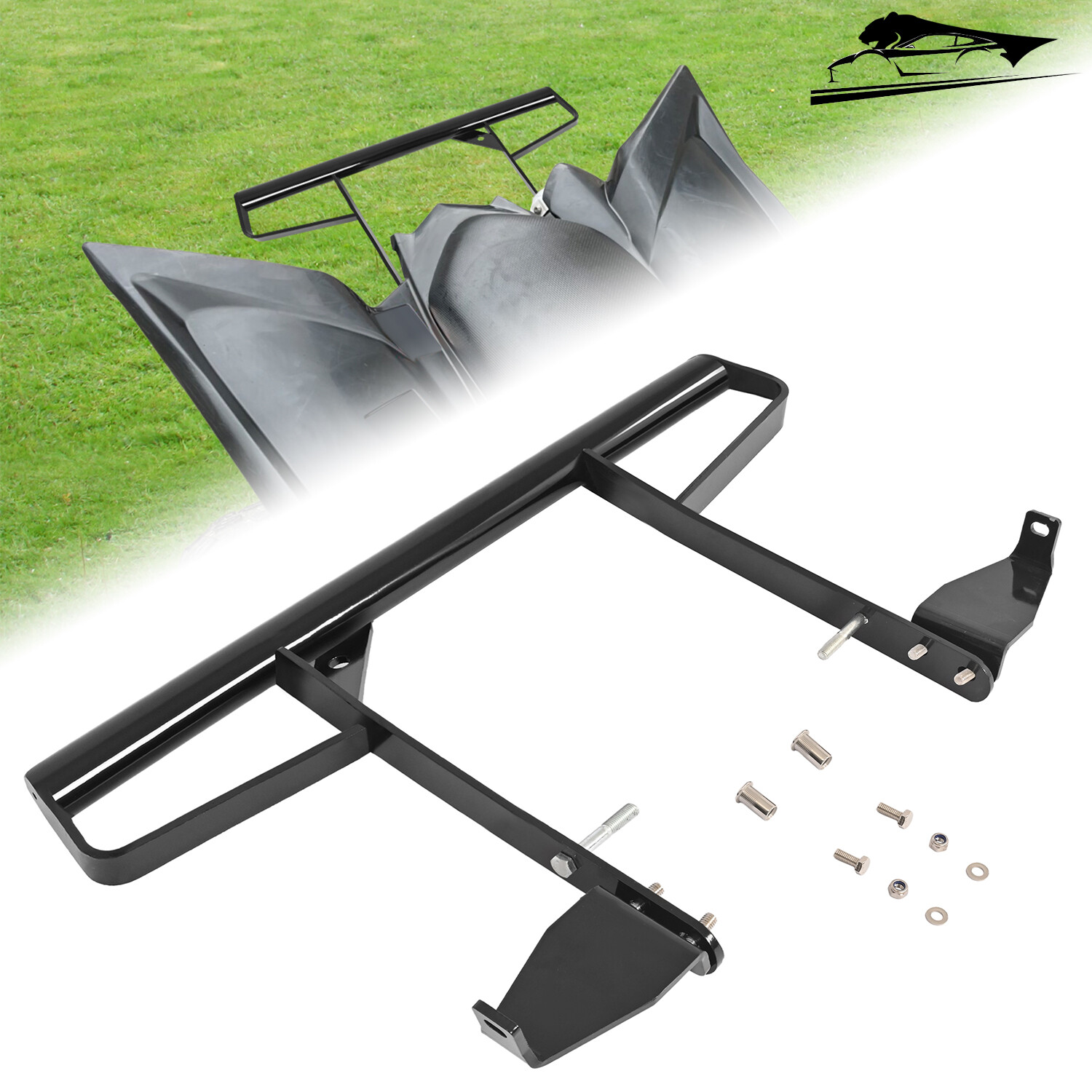 Rear Steel Wide Grab Bar Bumper For Yamaha Raptor 700 700R YFM700 2006-2025